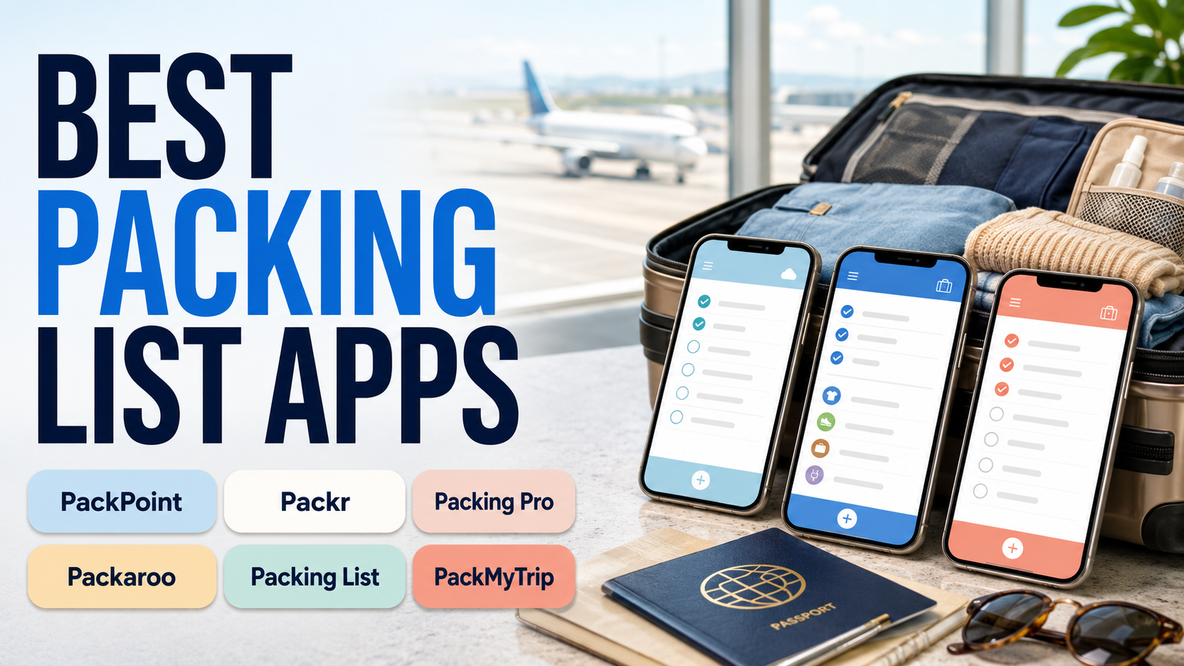 Best packing list apps for travel compared
