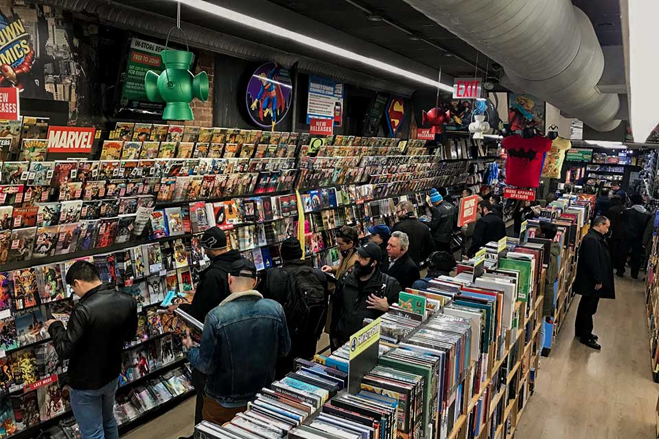 Comic Book Shops in NYC