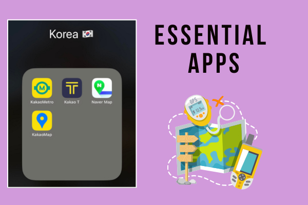 south korea travel apps