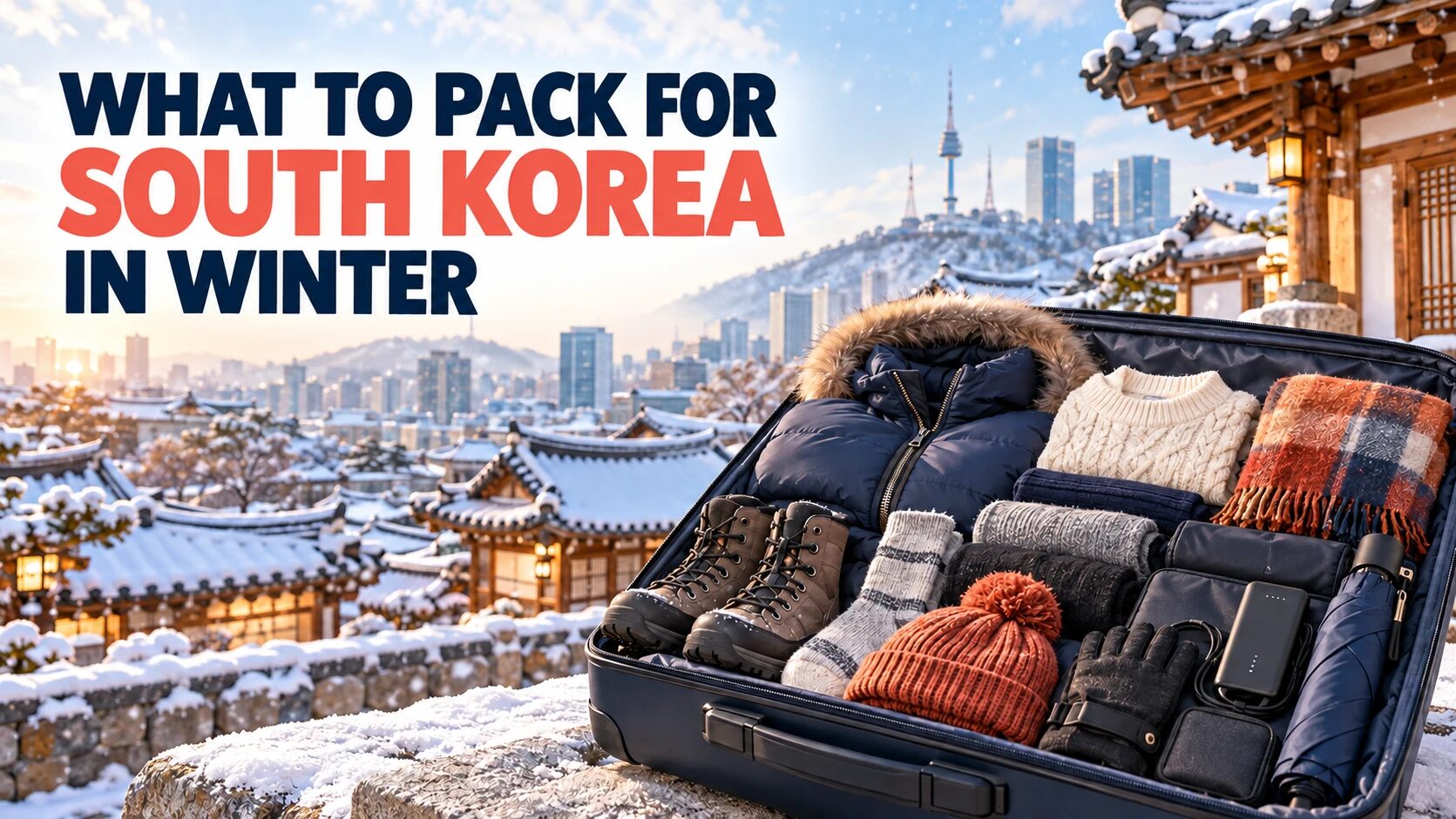 What to pack for South Korea in winter