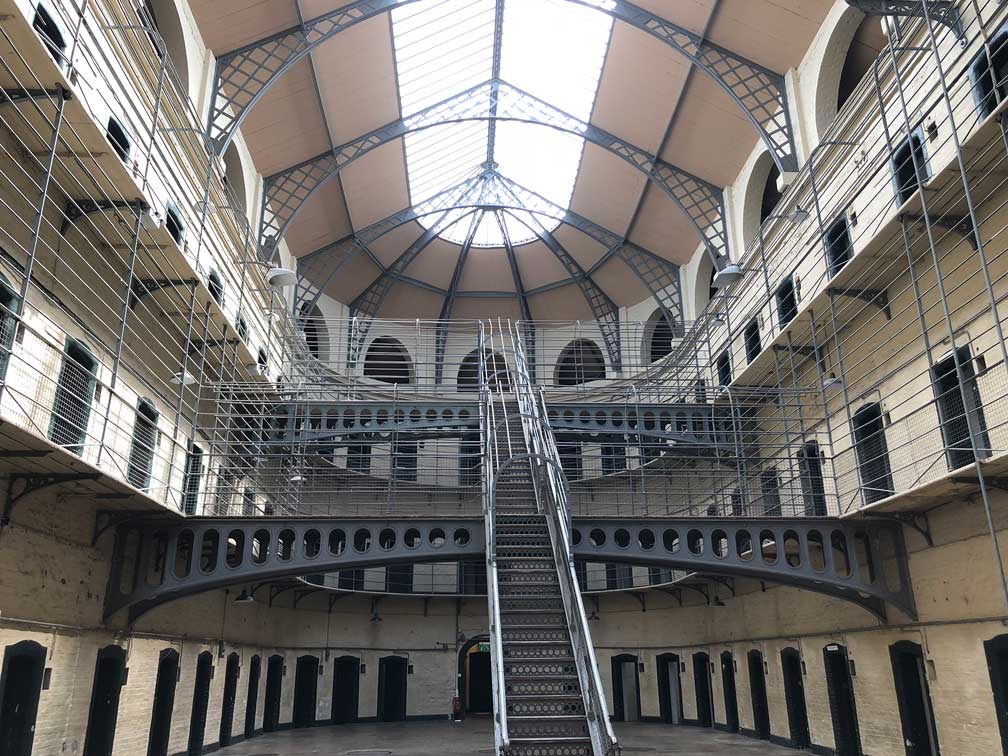 Kilmainham Gaol in Dublin Ireland